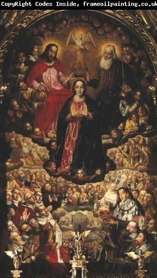 Herman Han Coronation of the Virgin Mary.